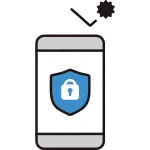 Smartphone Security SVG Icon